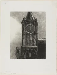 A Bell in the Tower Was Ringing the Hour, plate 4 from Edmond Picard