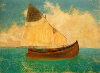 Adrift (The Boat with Yellow Sails)