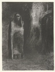 A Man Becomes Lonely in a Night Landscape (The Night)
