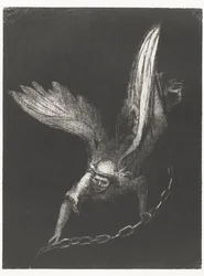 Angel with a Chain in His Hands