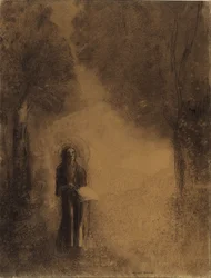 The Walker, Study for “Walking Buddha”