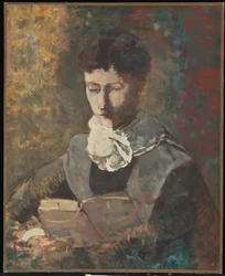 Madam Camille Redon Reading