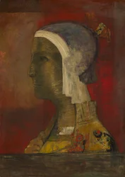 Symbolic Head, c. 1890