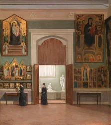 At the Accademia Gallery