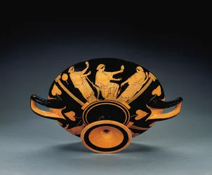Attic red-figured kylix, c.470 BC