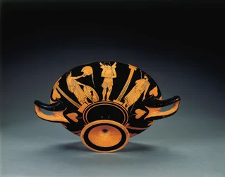 Attic red-figured kylix