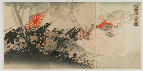 Battle at Jinzhou, Meiji Era, 1894