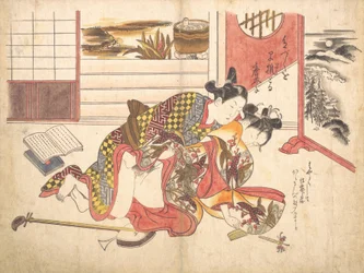 Bedroom Scene, ca. 1739