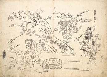 Fagot-gatherer Finds Boy with Sparrow