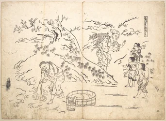Fagot-Gatherer Finds Boy with Sparrow