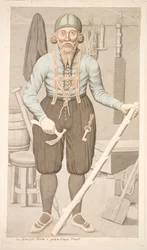 An Icelandic Farmer in Old-Fashioned Dress