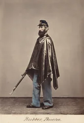 Rubber Poncho, 1866