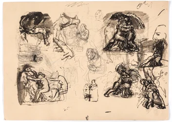 Various Composition Studies, Including for "Jacob