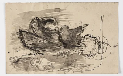 Study for "Psyche Carried Over Styx" (?)