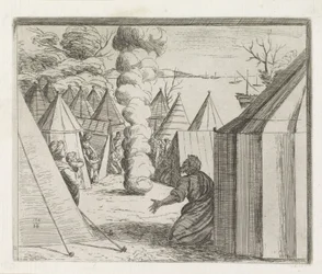 God Appears to Moses in a Column of Smoke