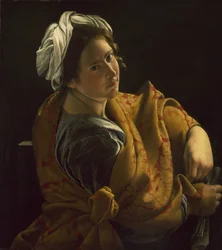Portrait of a Young Woman as a Sibyl