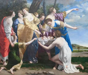 The Finding of Moses, Early 1630s
