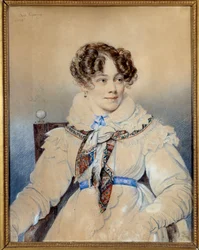 Portrait of the Writer Sophie Rostopchine