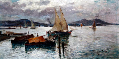 The Bay of Naples, c.1900