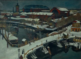 Winter Landscape, Petrograd