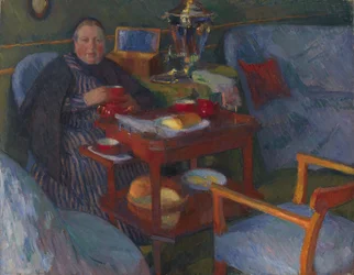 Woman Drinking Tea