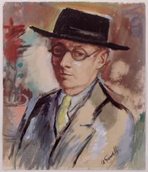 Self-Portrait with Hat