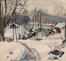 Winter Landscape in Pressbaum