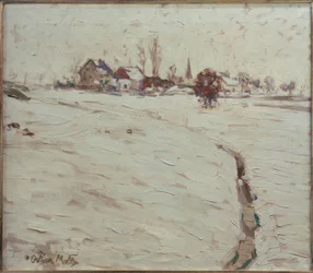 Snowy Landscape near Grafrath