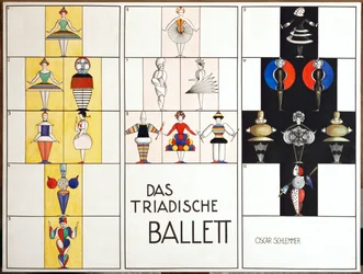 Figurines for The Triadic Ballet