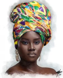 Regal African Woman