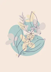 Soft Abstract Botanicals