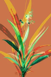 Vibrant Botanical Layers
