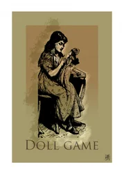 Young Seamstress Doll