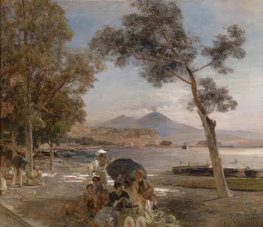Evening Mood at the Gulf of Naples. 1888