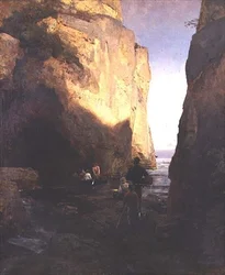 Entering the Grotto