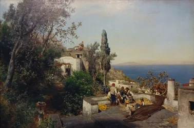 View over the Bay of Naples