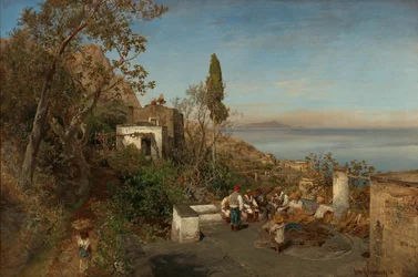 View over the Bay of Naples