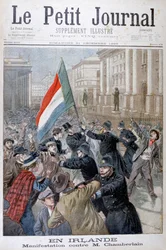 Demonstration Against Joseph Chamberlain, Ireland