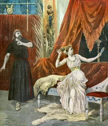 Sibyl Sanderson and Francisque Delmas