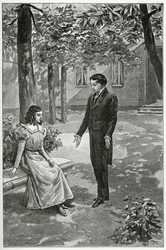 Victor Hugo Declaring His Love to Adèle Foucher, 19th Century