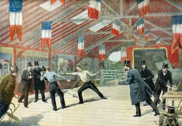 Death of Jules Hippolyte Percher, 1895