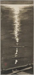 Moonlight on the Sea