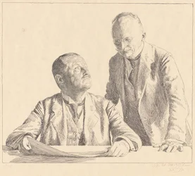 Double Portrait of the Collectors Guido von Usedom and Gustav von Houwald