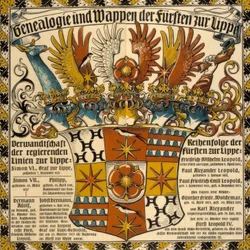 Genealogy and Coat of Arms of the Princes of Lippe