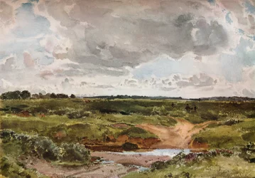 Southwold Common in August, c1889