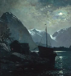 Evening in Vestlandsfjord