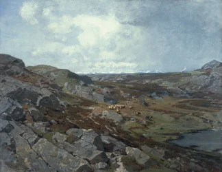 High Mountain Landscape, Munich