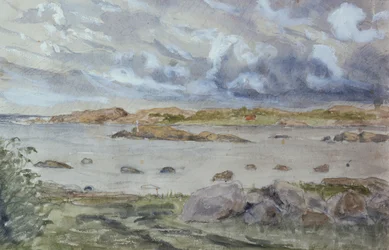 Sea and Landscape Sketch