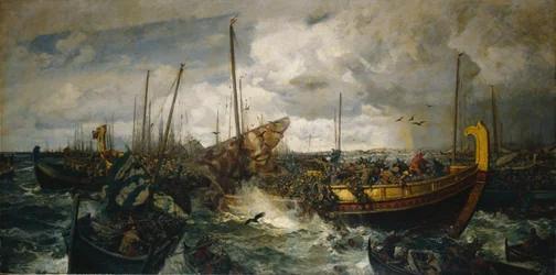 The Battle at Svolder, c.1883-4