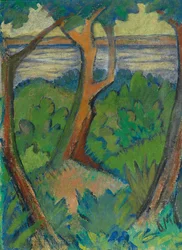 Landscape with Three Trees